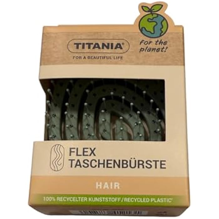 Titania 2885 Eco Travel Hairbrush - Image 1